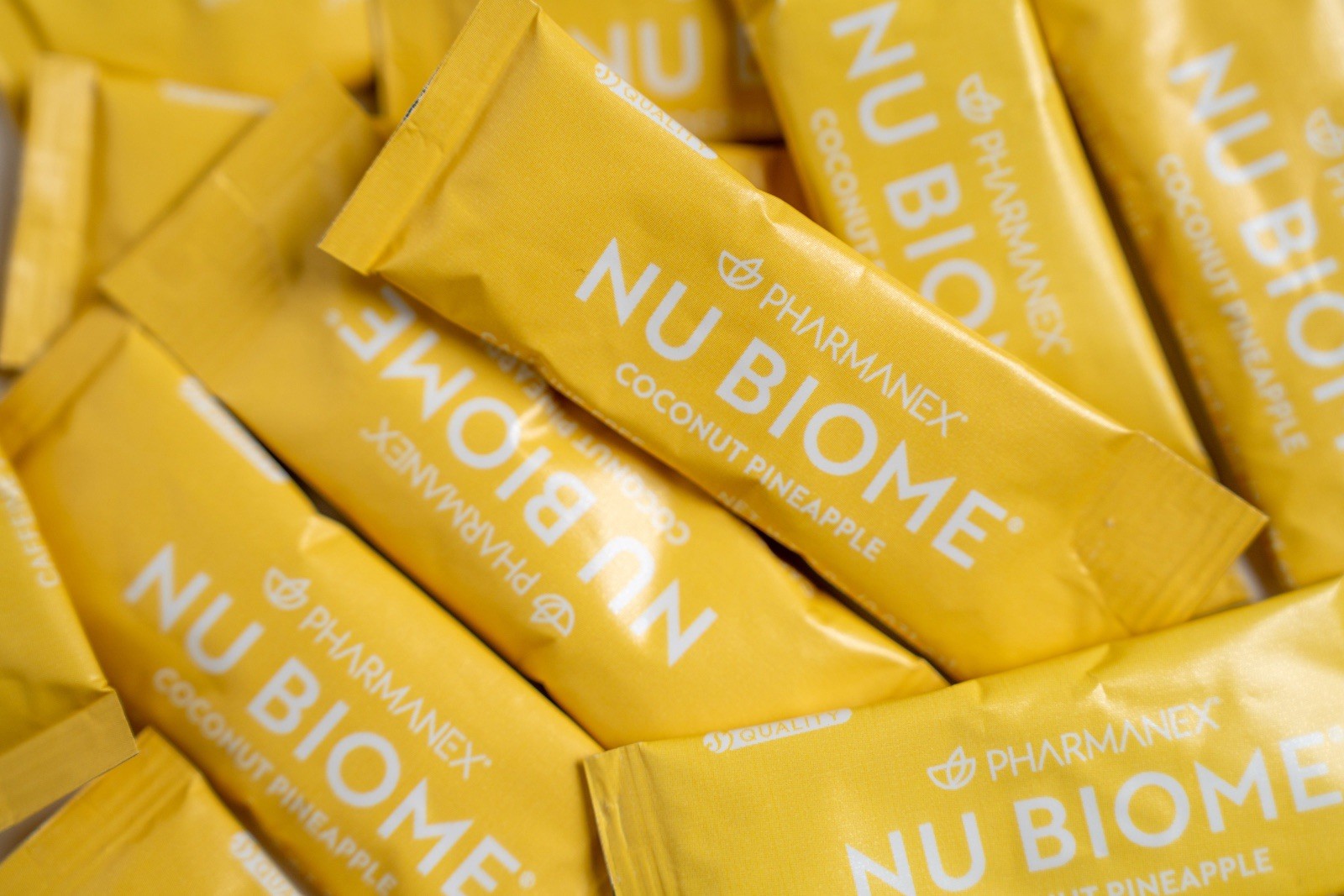 Nu Skin Nuskin Caffeine Free Nu Biome, 30 Packets, Coconut Pineapple Exp 09/2027