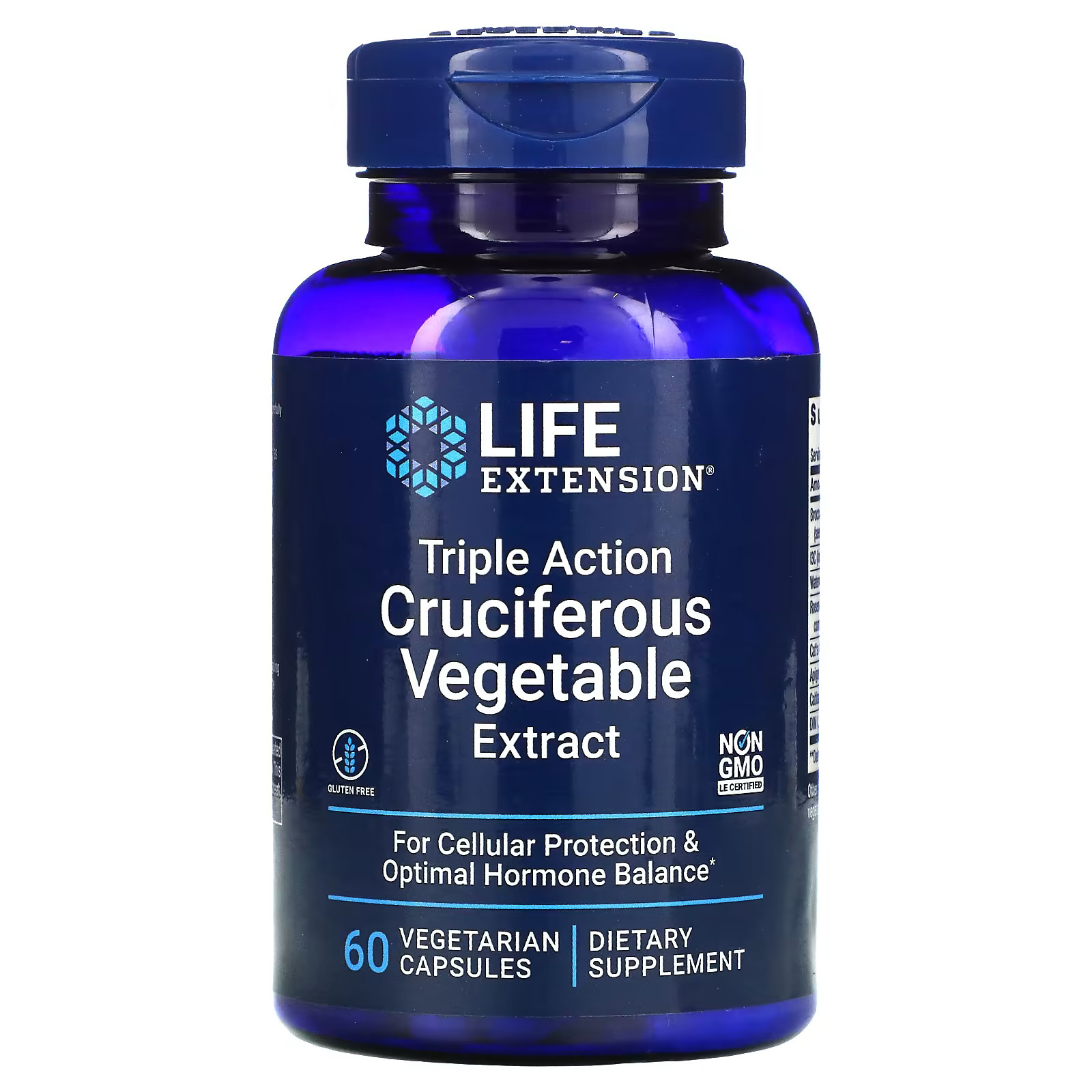 2 X Life Extension, Triple Action Cruciferous Vegetable Extract, 60 V-worldwide