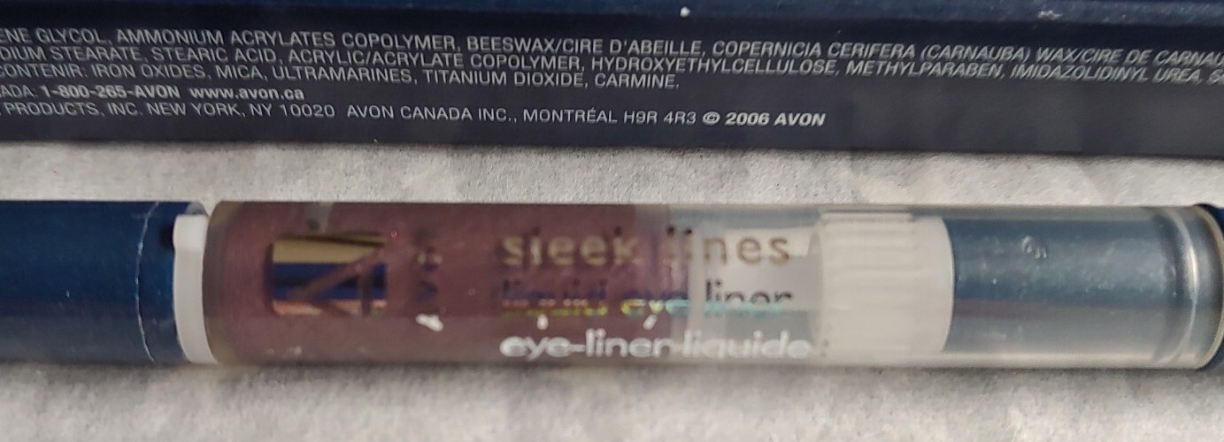 Avon Color Sleek Lines Liquid Eye Liner «Amethyst» New. Read directions b4 use