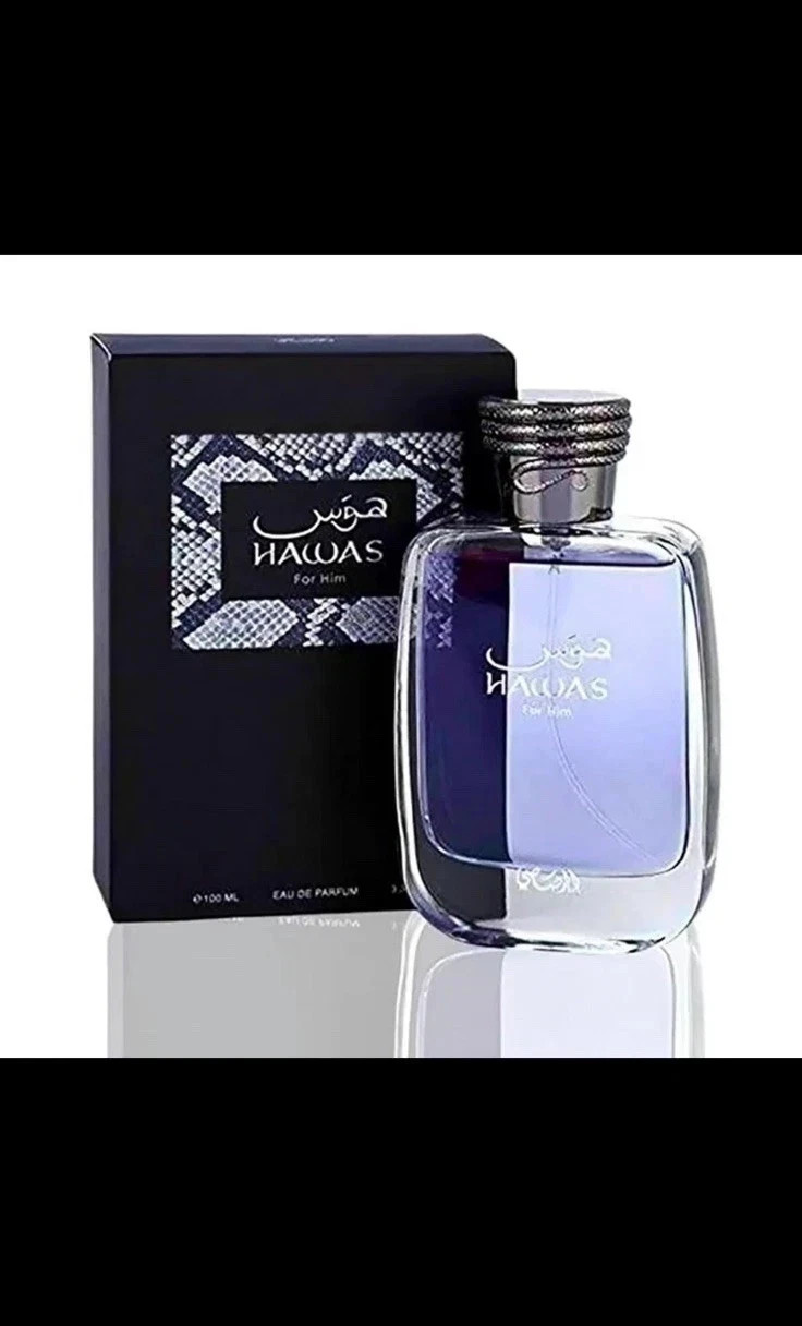 RASASI Hawas For Men – Eau de Parfum Spray 100ML (3.4 Oz) BRAND NEW SEALED BOX
