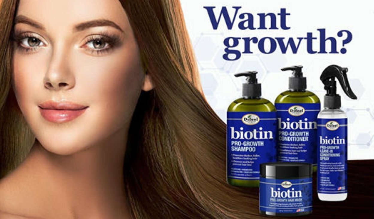 Difeel Premium Biotin Hair Oil 2.5 oz.