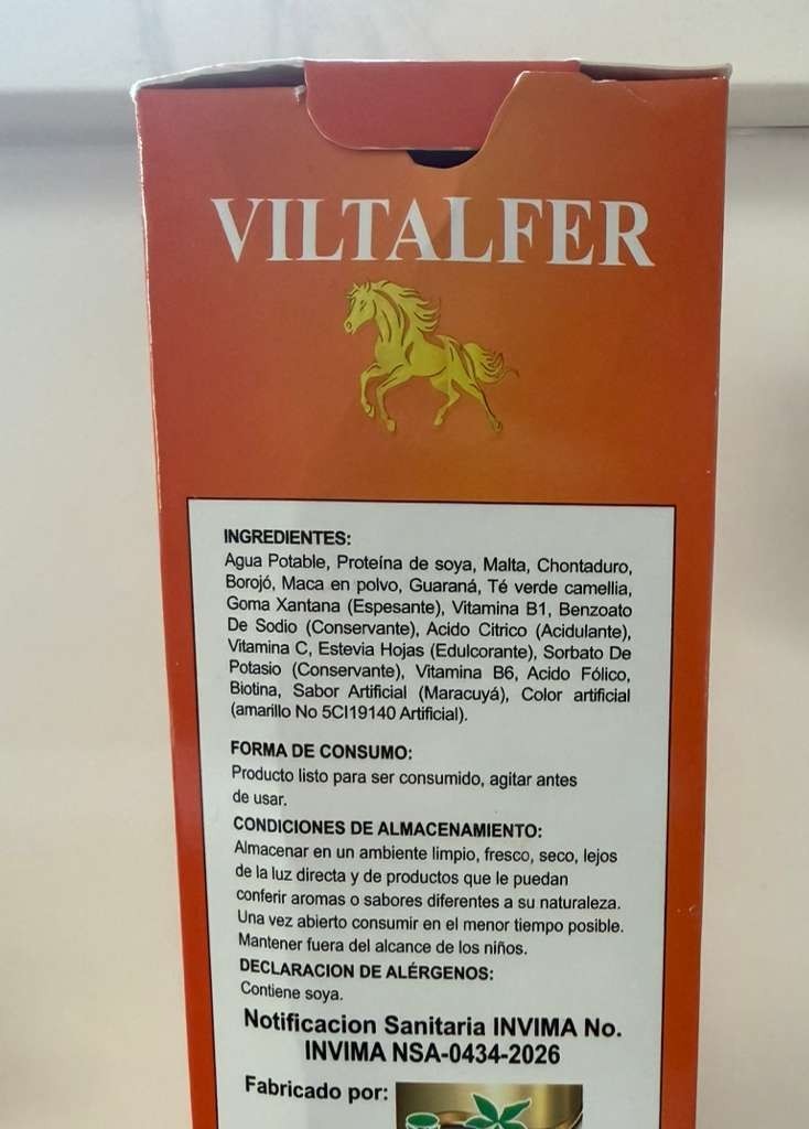 VILTALFER 500 ML, passion fruit, free shipping