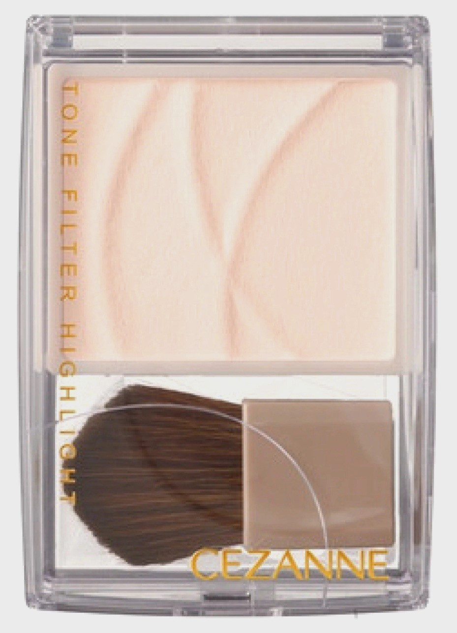 [NEW] Cezanne Tone Filter Highlight 01 Filter Beige Face Highlighter Japan
