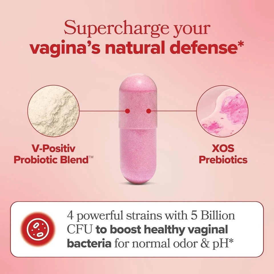 3PACK URO O Positiv Vaginal Probiotics for Women pH Balance w/ Prebiotic