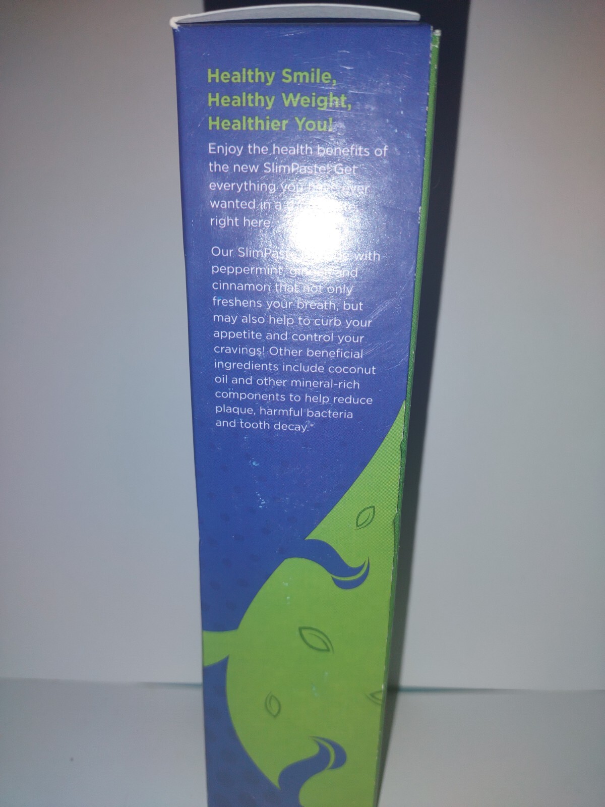 Lot 3 Total Life Changes Appetite Suppressing Slimpaste Toothpaste 4oz, Mint