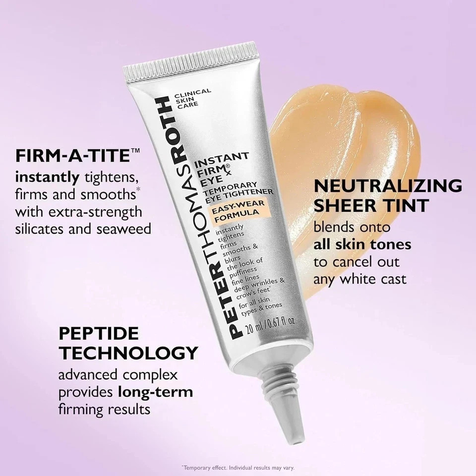 NEW Peter Thomas Roth Temporary Eye Tightener Easy Wear Formula 20ml/0.67FL.oz