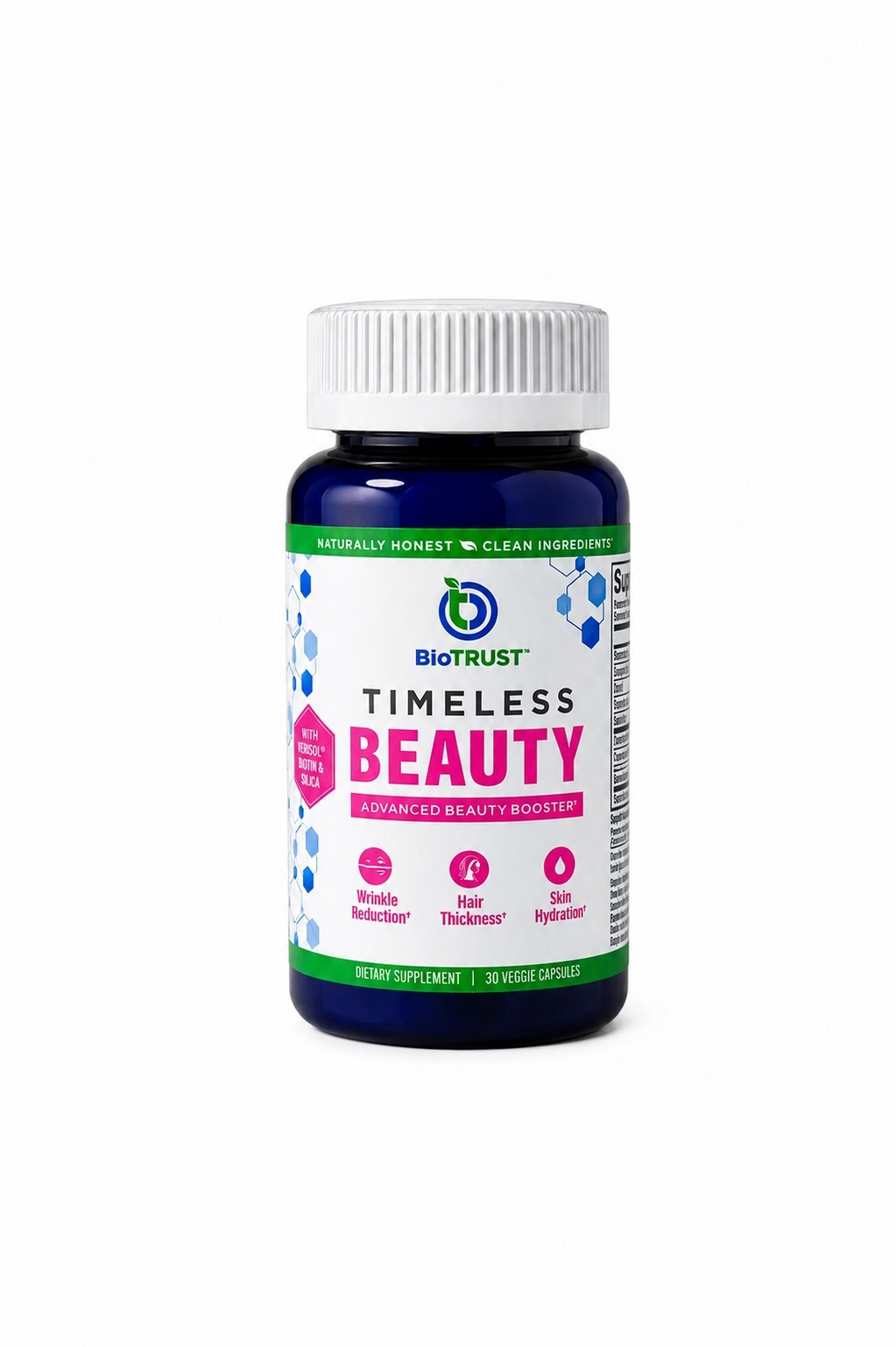 Timeless Beauty Advanced Beauty Booster 30 Capsules Hair Skin BB 02/26