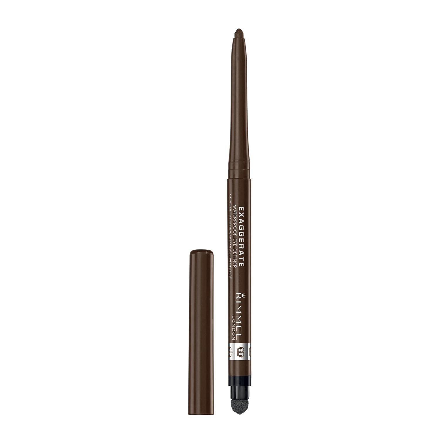 Rimmel Exaggerate Waterproof Eye Definer 212 Rich Brown 0.01oz