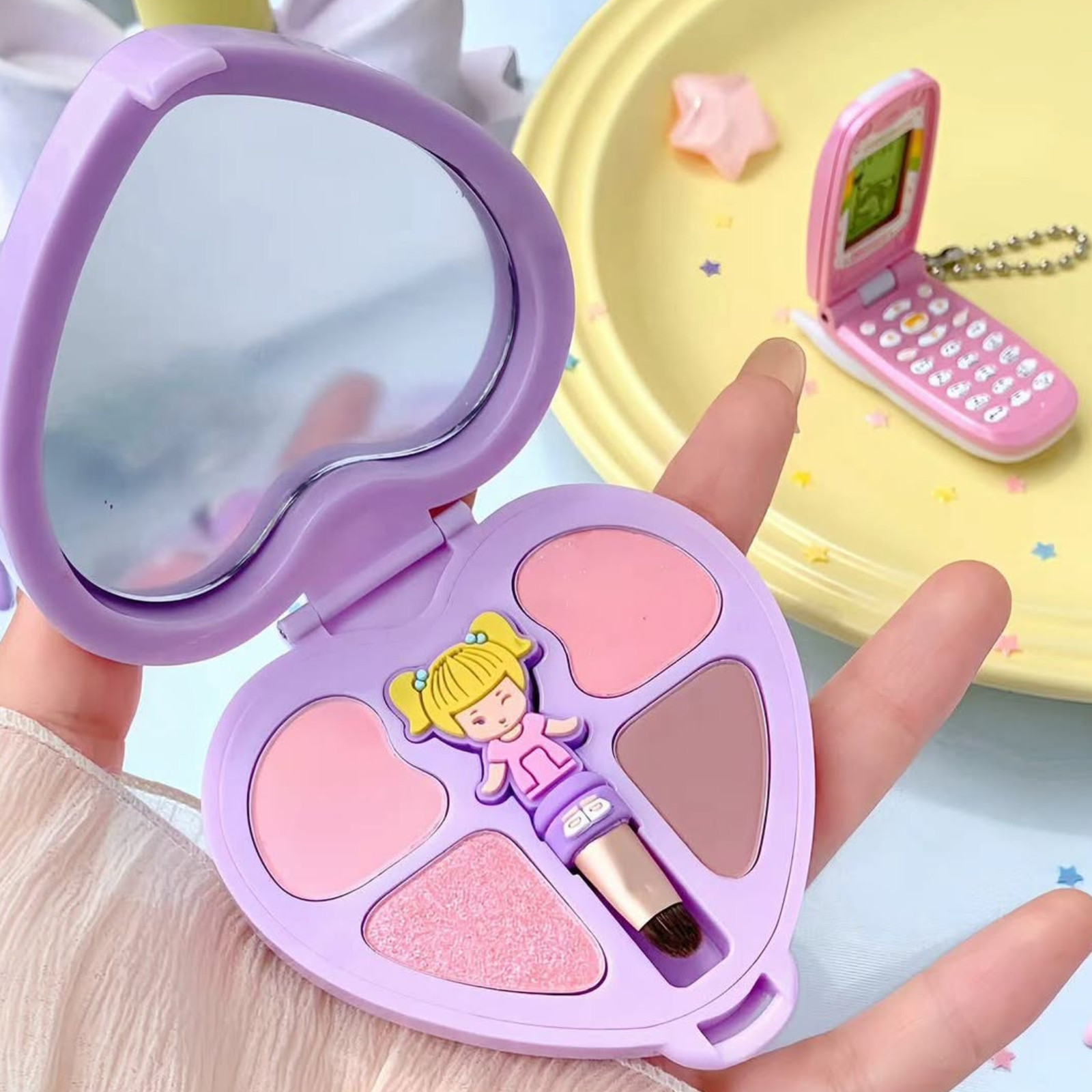 DASIQUE X Polly Pocket Little Shadow Palette 3.9~4.4g Limited K-Beauty