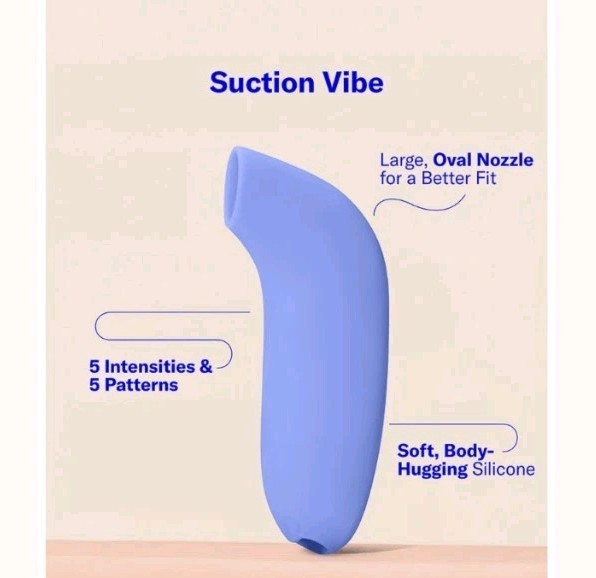Dame Aer Personal Massager – Waterproof, Rechargeable, Hands-Free (Brand New)