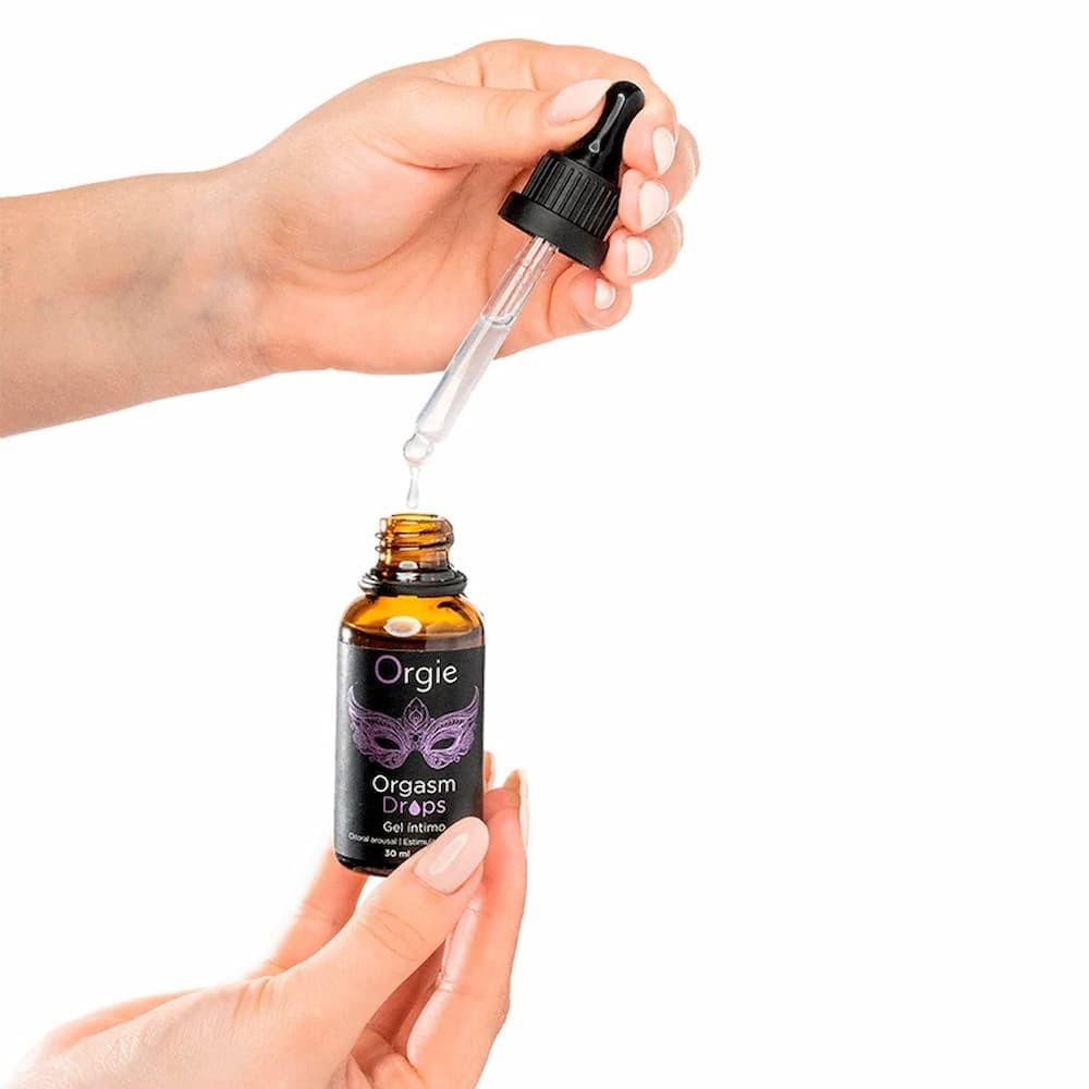 Orgy Org*sm Drops🍯KISSABLE Edible Warming Sensation Tingle Flavored Lubricant