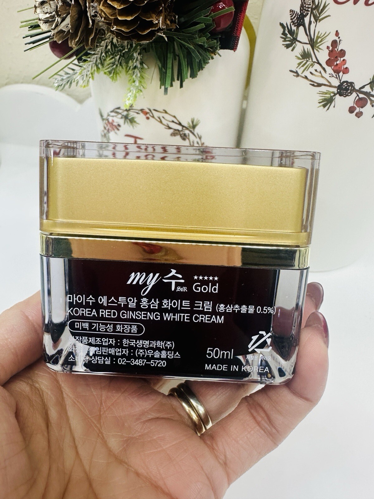 My gold Korea Red Ginseng White Cream – trang da chong lao hoa