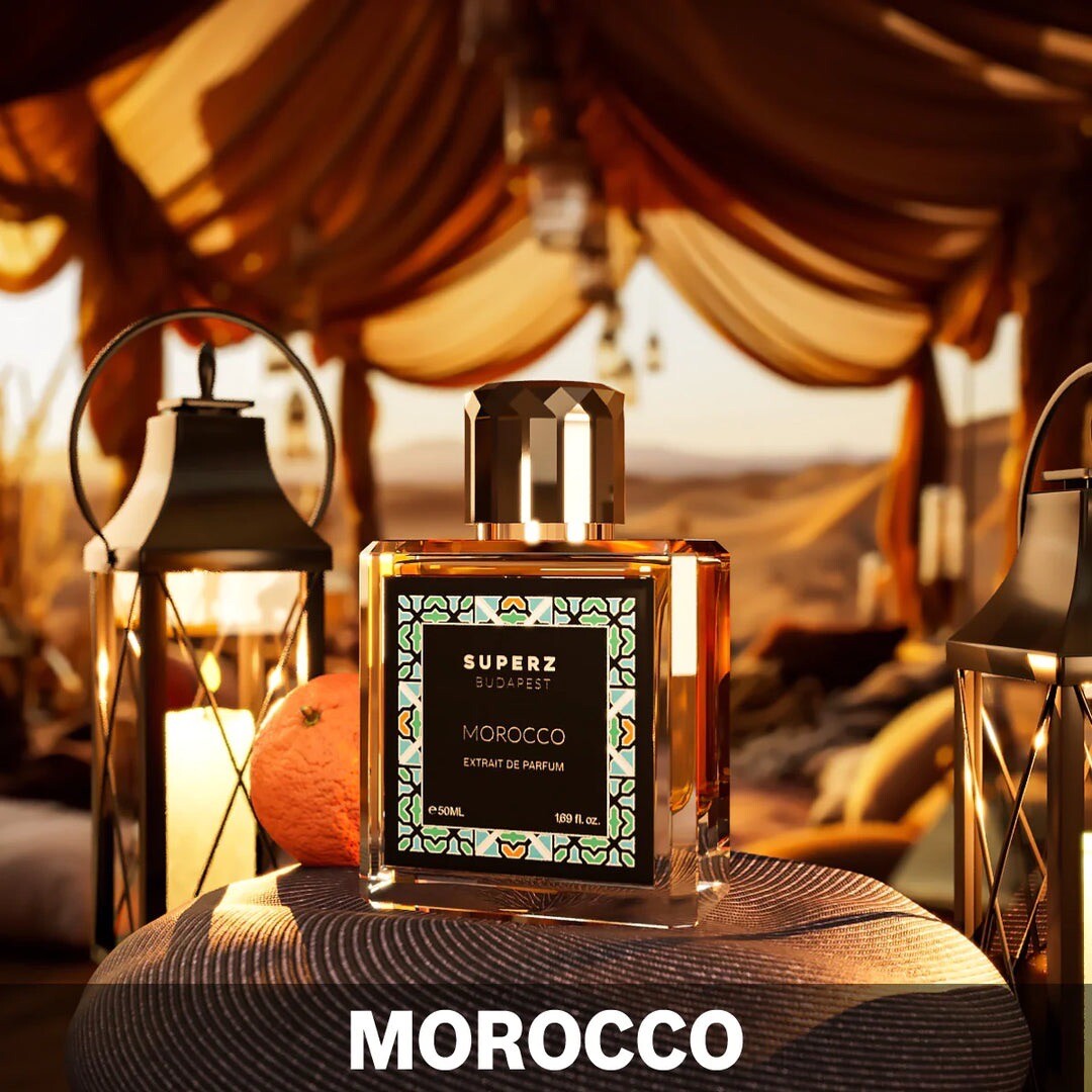 MOROCCO BY SUPERZ BUDAPEST 50ML/ 1.69 OZ EXTRAIT DE PARFUM USA SELLER