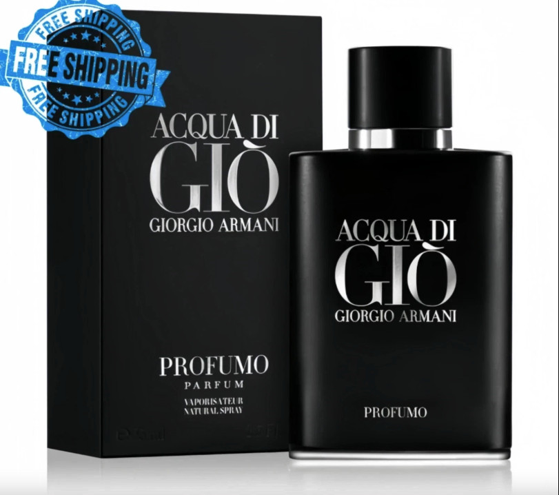 New & Sealed Giorgio Armani Aqua Di Gio Profumo Eau De Perfume 4.2 oz Spray