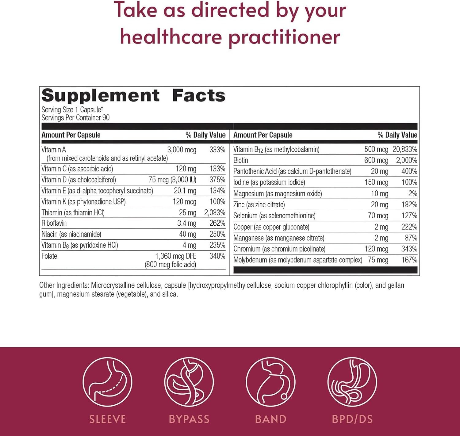 Bariatric Advantage Ultra Solo Without Iron – Once-Per-Day Daily Multivitamin