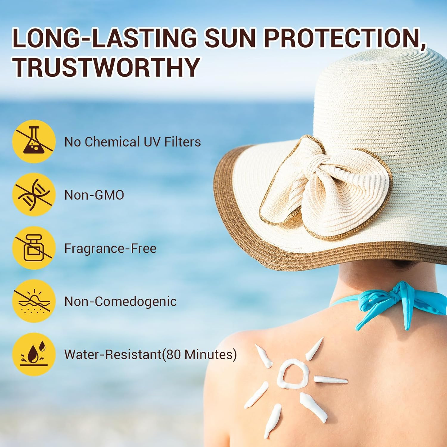 Beef Tallow Sunscreen Natural Mineral Beef Tallow & Zinc Oxide Sunscreen SPF 50