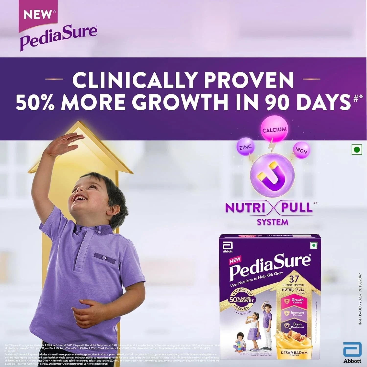 Pedia sure Health & Nutrition Drink Powder 200 g | Kesar Badam