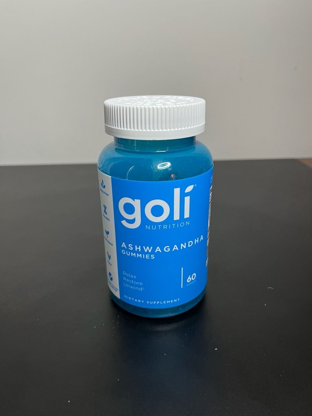 Goli Nutrition Ashwagandha Gummies, 60 Count