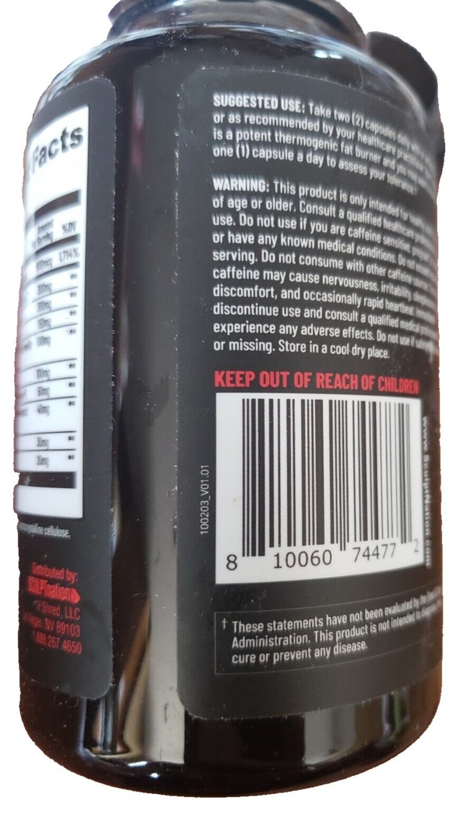 Sculptnation BURN EVOLVED 2.0 Fat Loss Supplement , 60 Capsules-