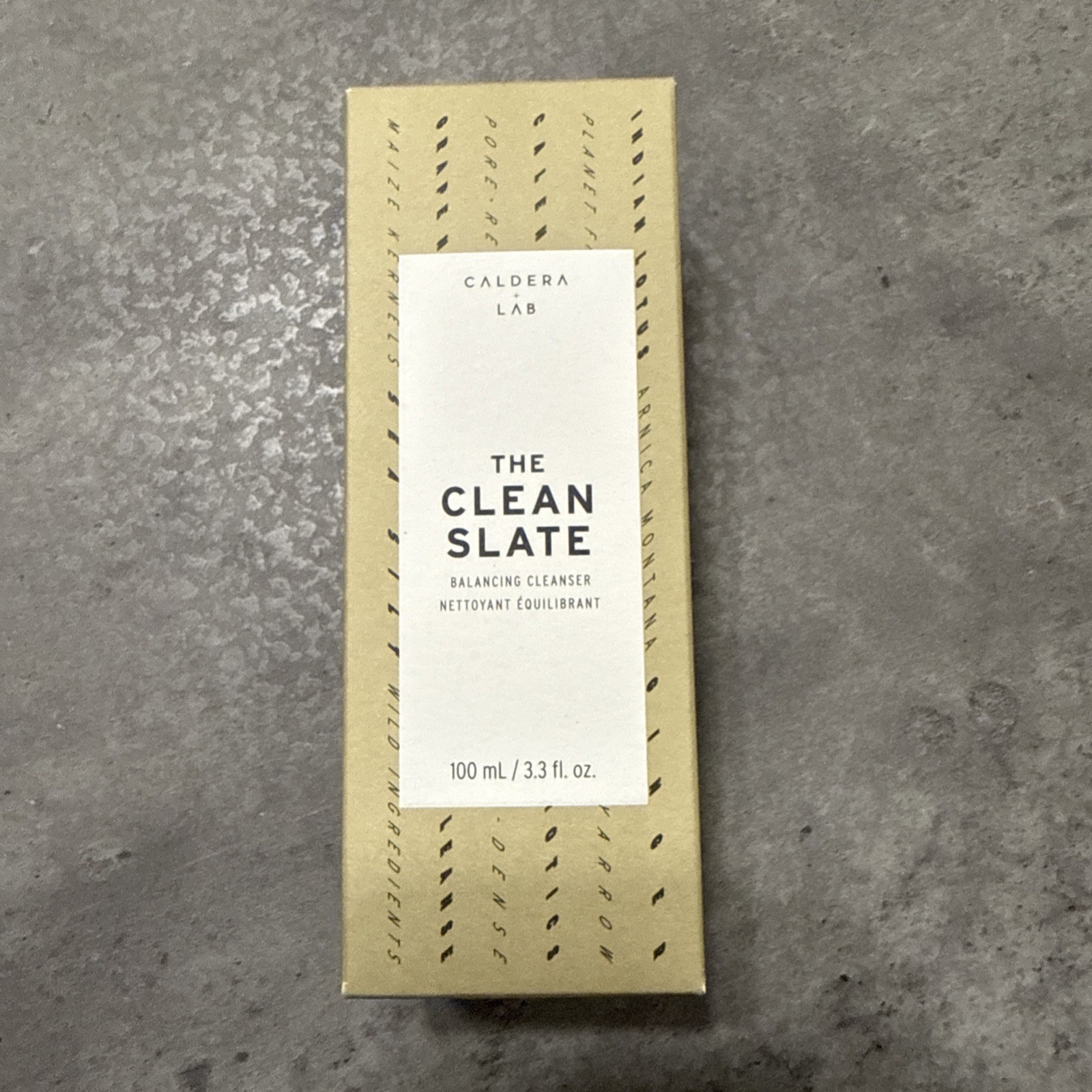 NIB Luxury Caldera Lab The Clean Slate Balancing Cleanser 100 ml!