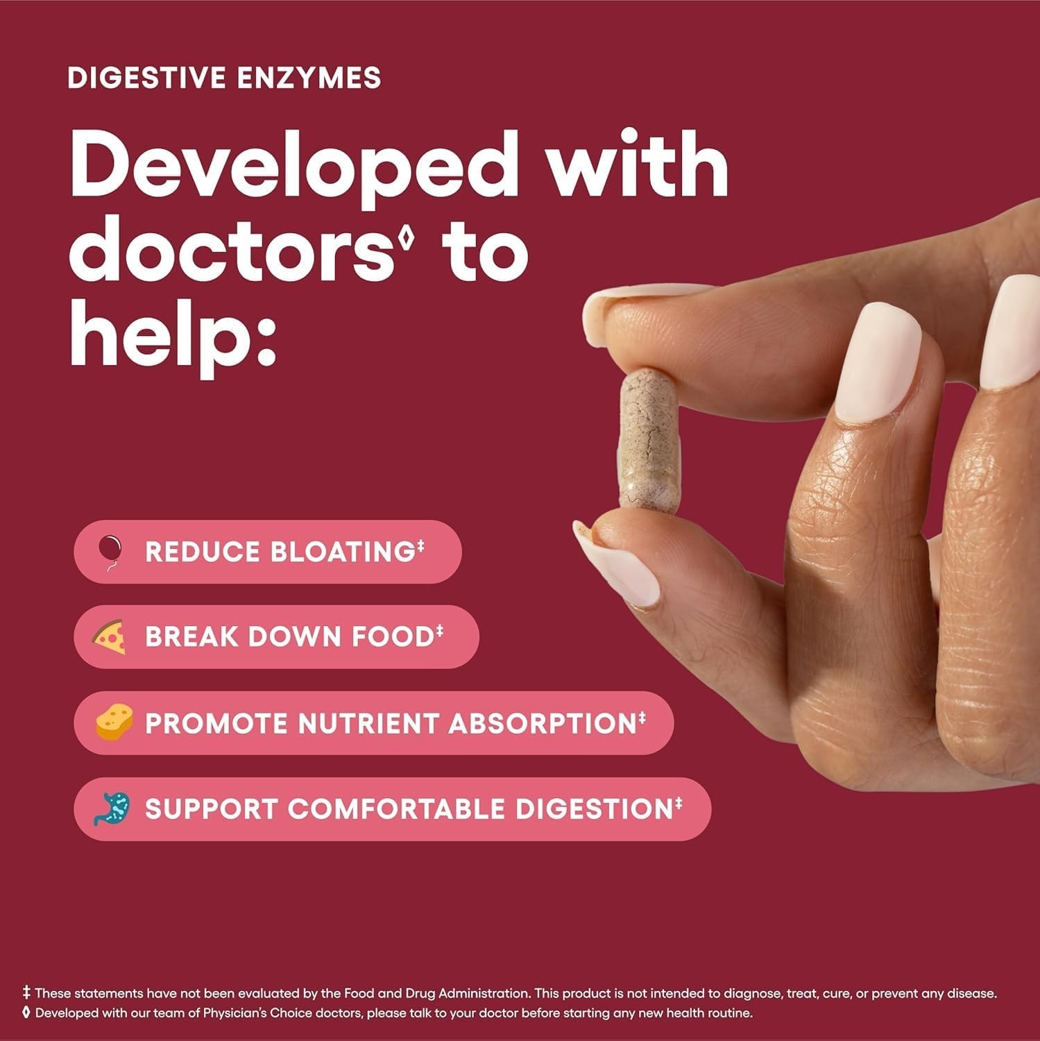 Physician’s CHOICE Advanced Gut Health Bundle: 60 Billion Probiotics 30ct +