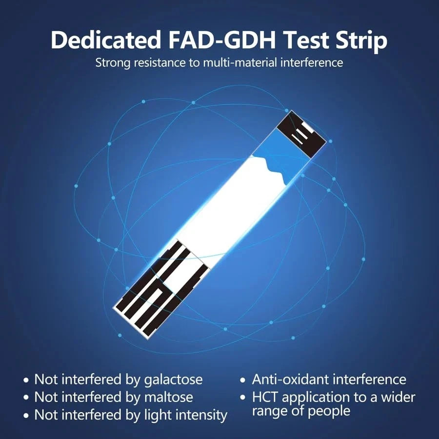 SINOCARE SAFE AQ Blood Glucose Test STRIPS | LONG EXPIRY | FREE SHIPPING