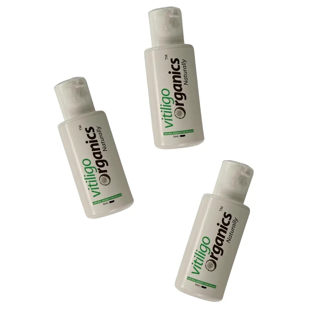 1x Vitiligo Organics Naturally 30ml for White Spots Skin Repair RePigmentation