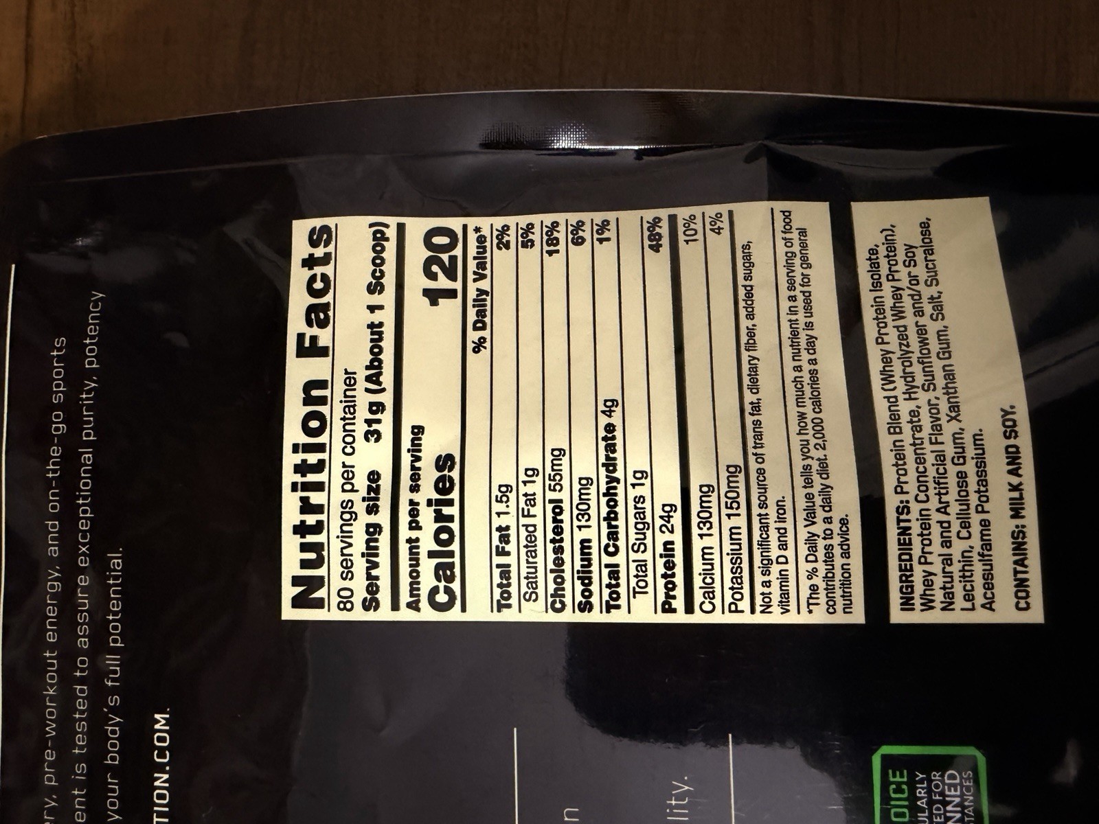 Optimum Nutrition Gold Standard 100% Whey Protein Vanilla Ice Cream 5.47 lb