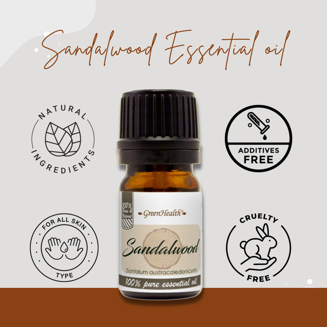Sandalwood Essential Oil 100% Pure & Natural – From New Caledonia
