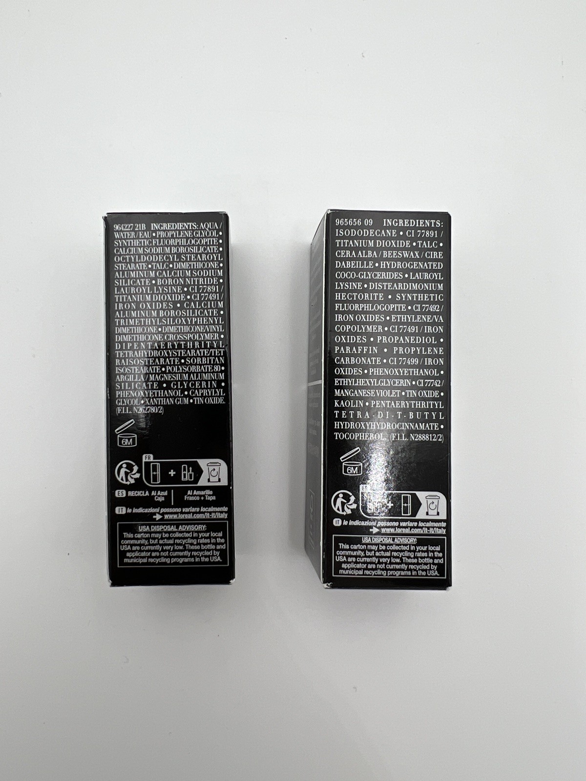 Giorgio Armani Eye Tint Matte & Shimmer Duo (Beige 18M, Blush 44S)