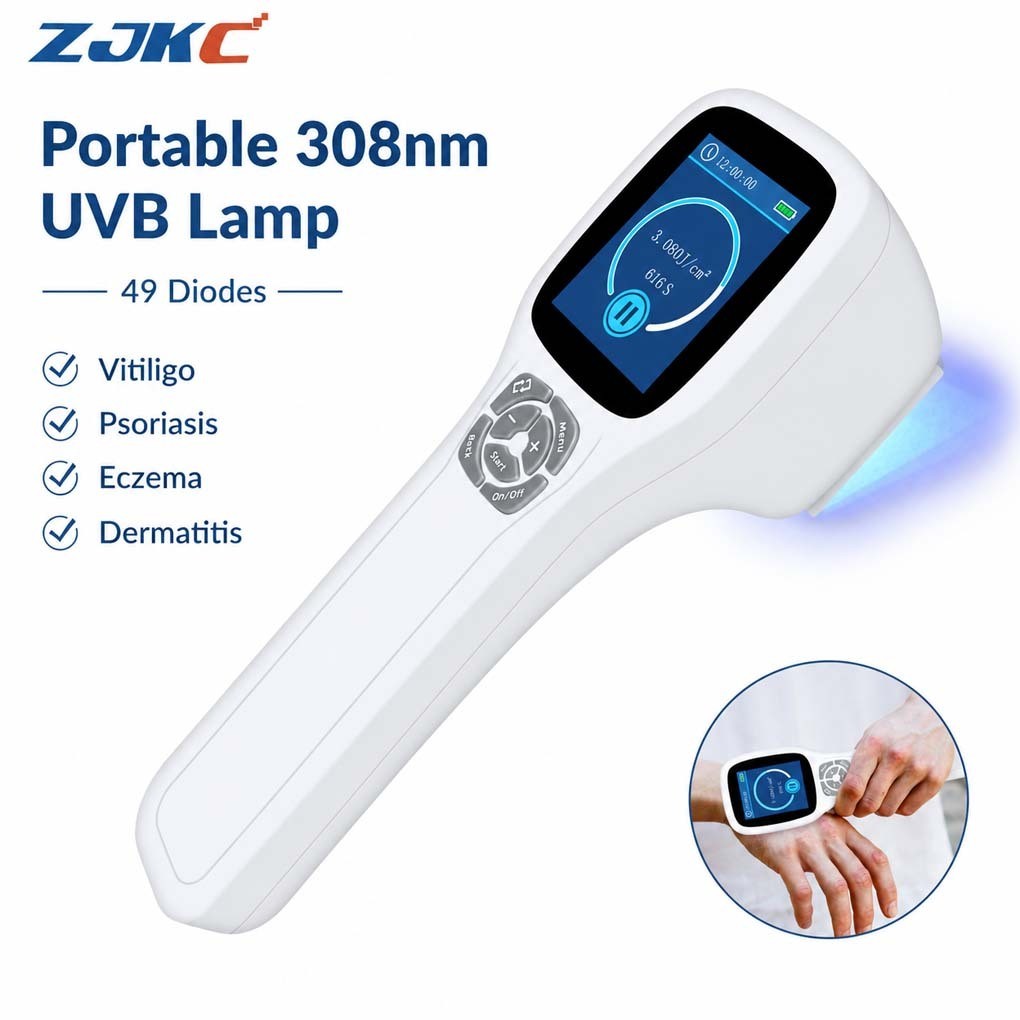 308nm UVB Narrowband Light Device 49 Diodes for Local Skin Appearance Care