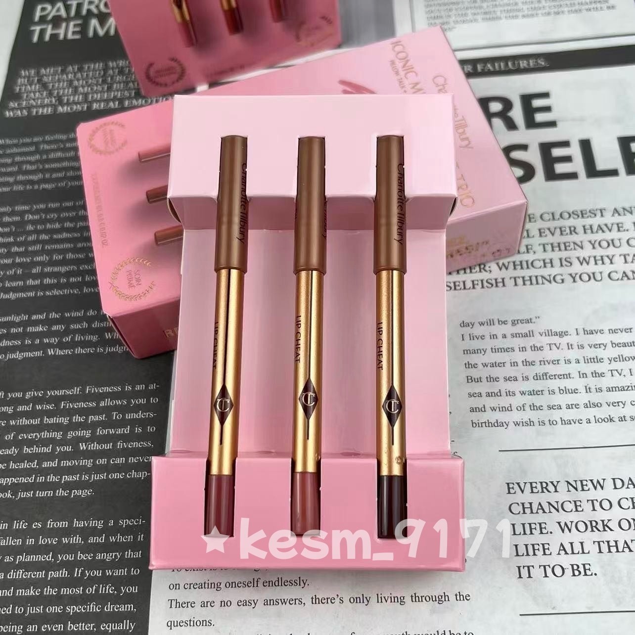 Charlotte Tilbury ICONIC MINI LIP CHEAT TRIO 0.8g*3
