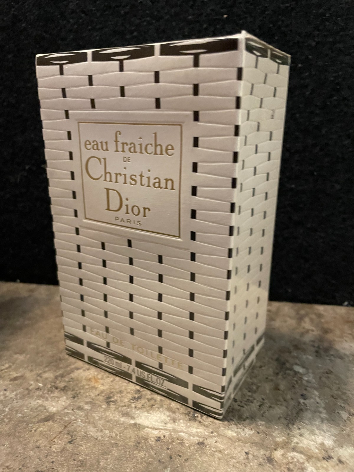 Christian Dior eau fraiche Eau de Toilette 7.4Fl oz Vintage Unopened Box France