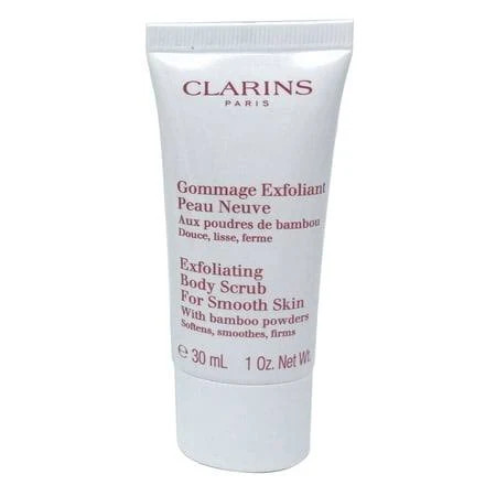 Clarins Exfoliating Body Scrub Softens, Smooths, Firms, Hydrates 1oz/30ml SEALED
