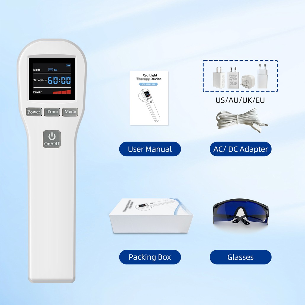 880mW Cold Laser Therapy Device LLLT Pain Relief Physiotherapy Home Clinic Use