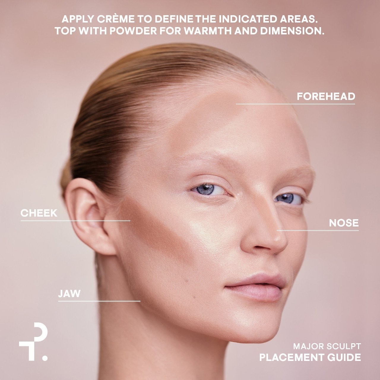 PATRICK TA Authentic Major Sculpt Crème Contour & Powder Bronzer Duo,4 SHADES
