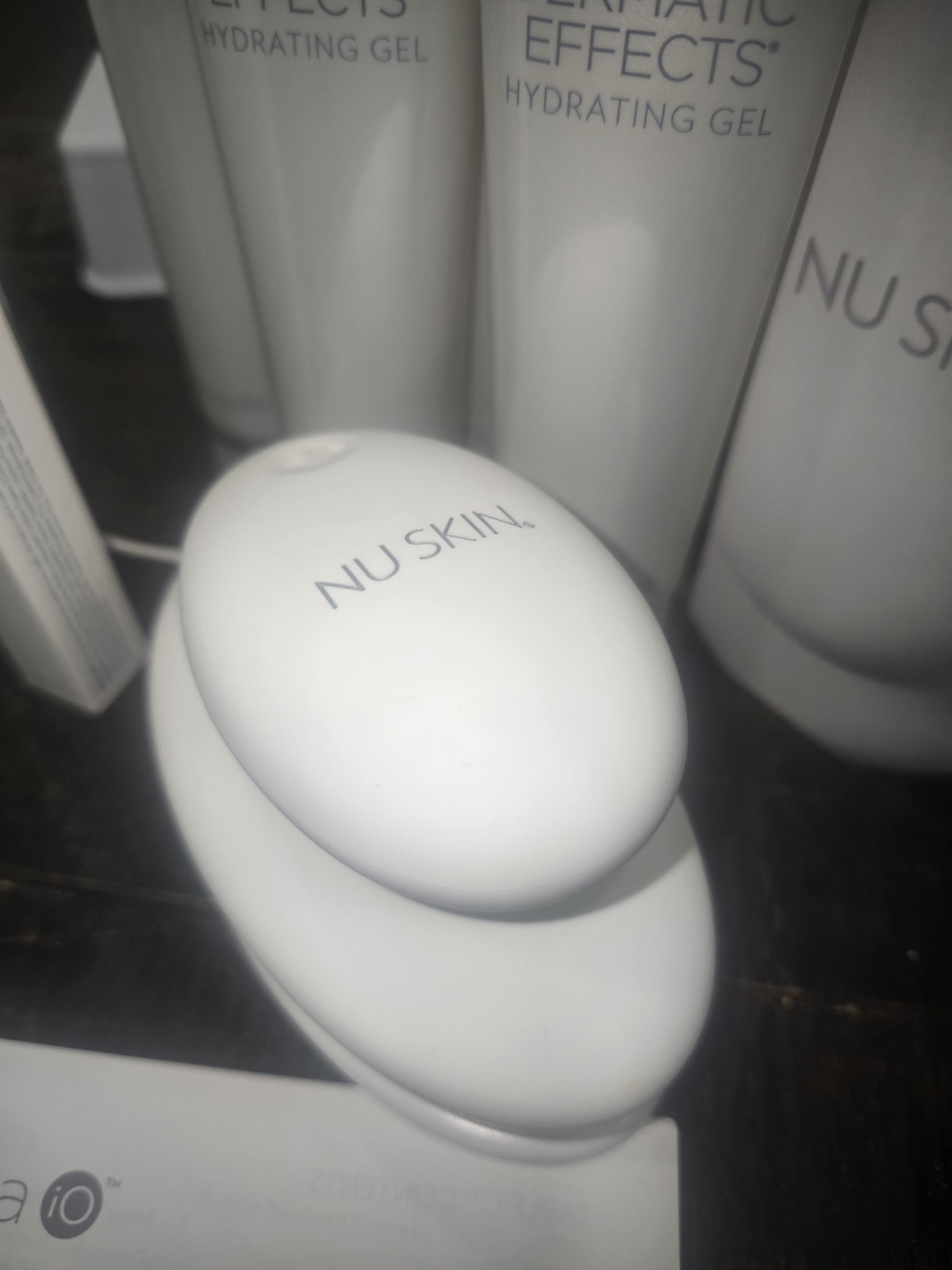 Nu Skin RenuSpa iO Microcurrent Cordless Body Massager Kit Gel 150mL
