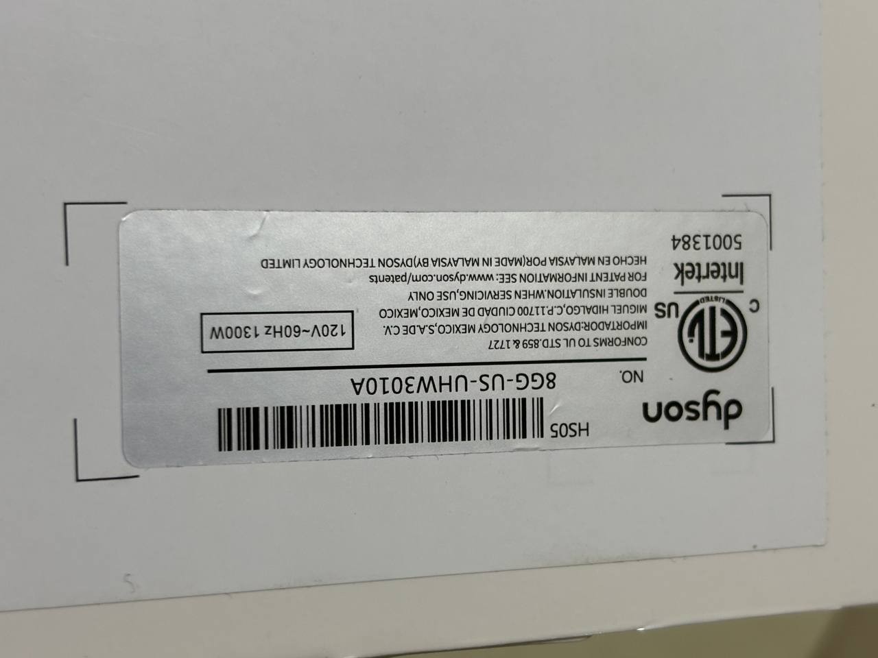 dyson airwrap complete long