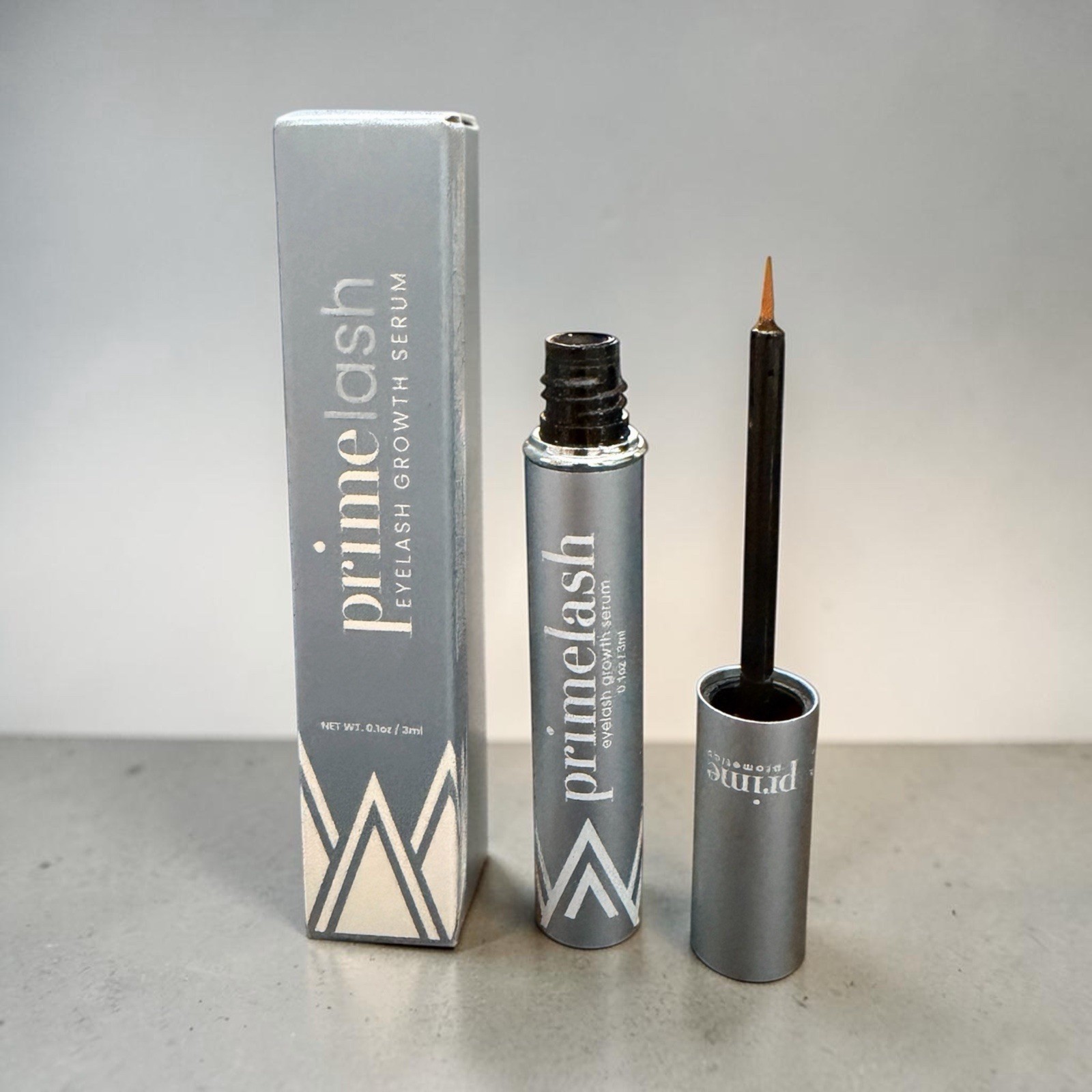 NIB~ PrimeLash Prime Prometics Eyelash GROWTH Serum 0.1 oz 3 mL Women over 50