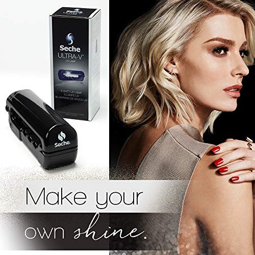 Ultra-V UV Nail Dryer, Battery Operated Handheld Lamp, Batteries NOT included