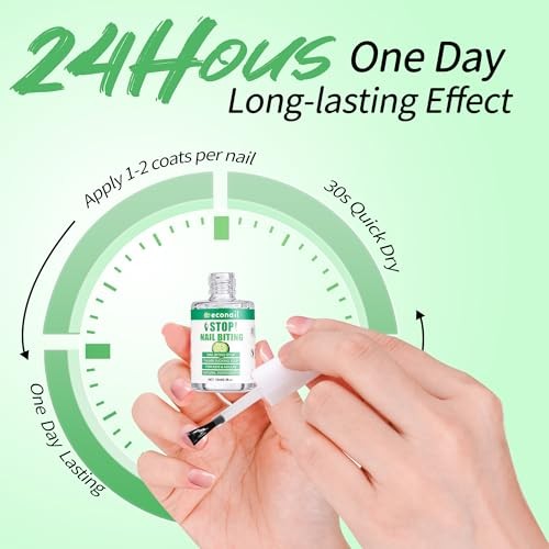 Nail Biting Treatment For Kids, Nail Biting Prevention, No Bite Nail Care,