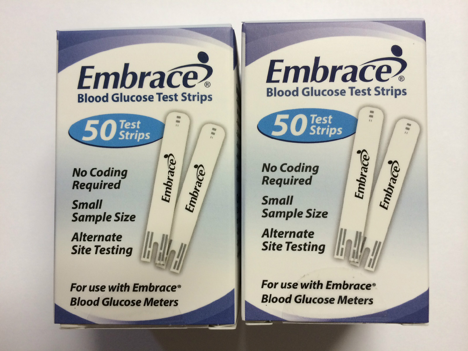 Embrace Blood Glucose (100) Test Strips Expiration: 05/09/2025