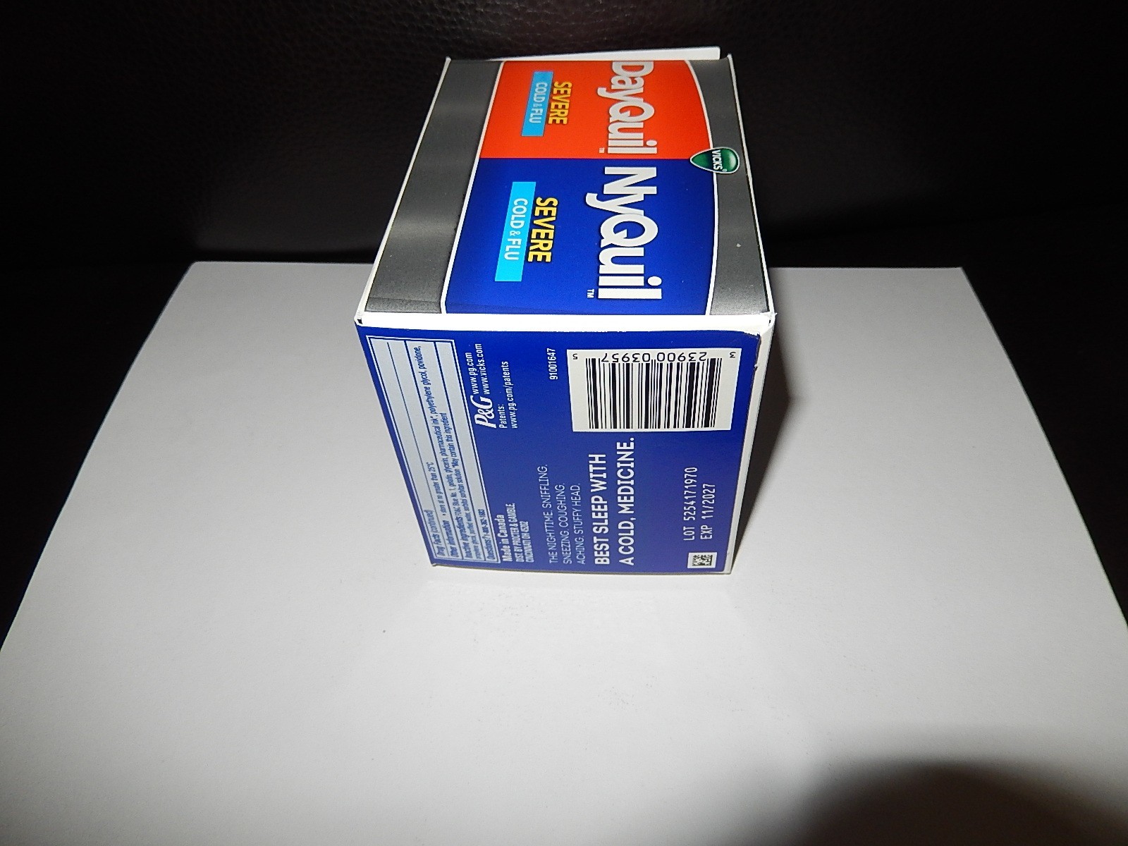Vicks DayQuil and NyQuil Severe Cough Cold & Flu Relief LiquiCaps Convenience 72