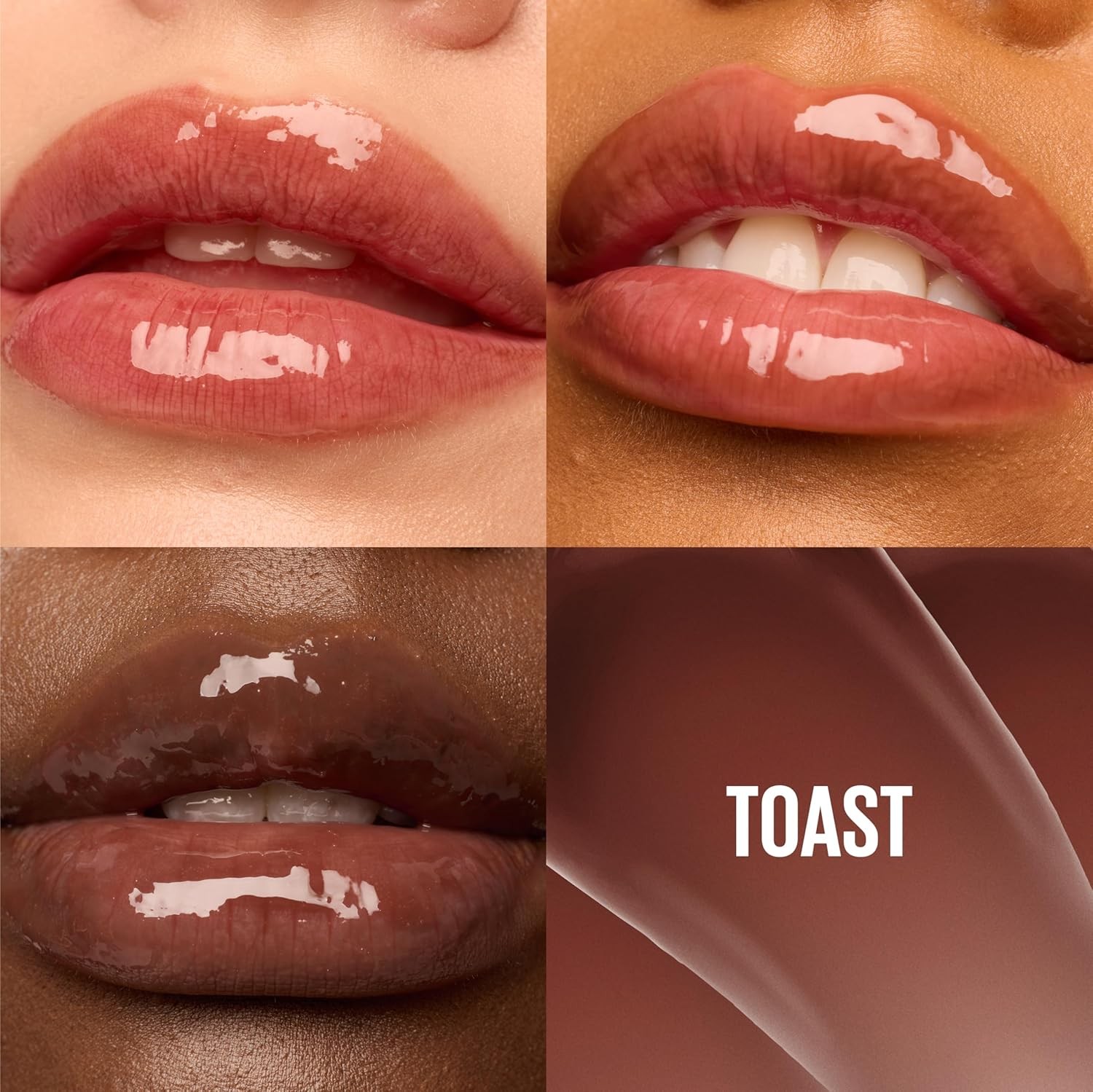 Maybelline Lifter Gloss Toast Hydrating Lip Gloss Plumping Shine