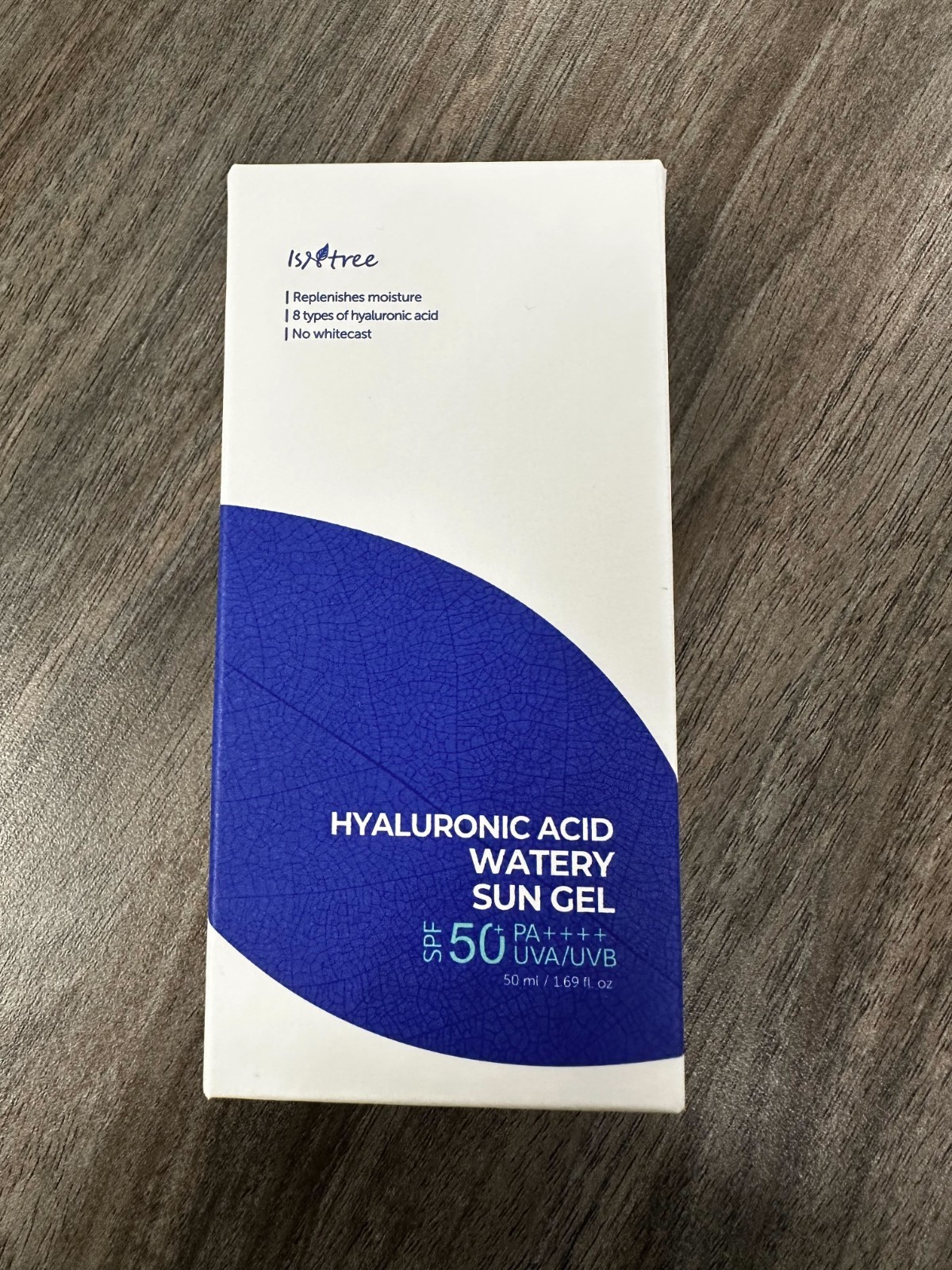 ISNTREE Hyaluronic Acid Watery Sun Gel SPF50+ PA++++ Sunscreen 50ml