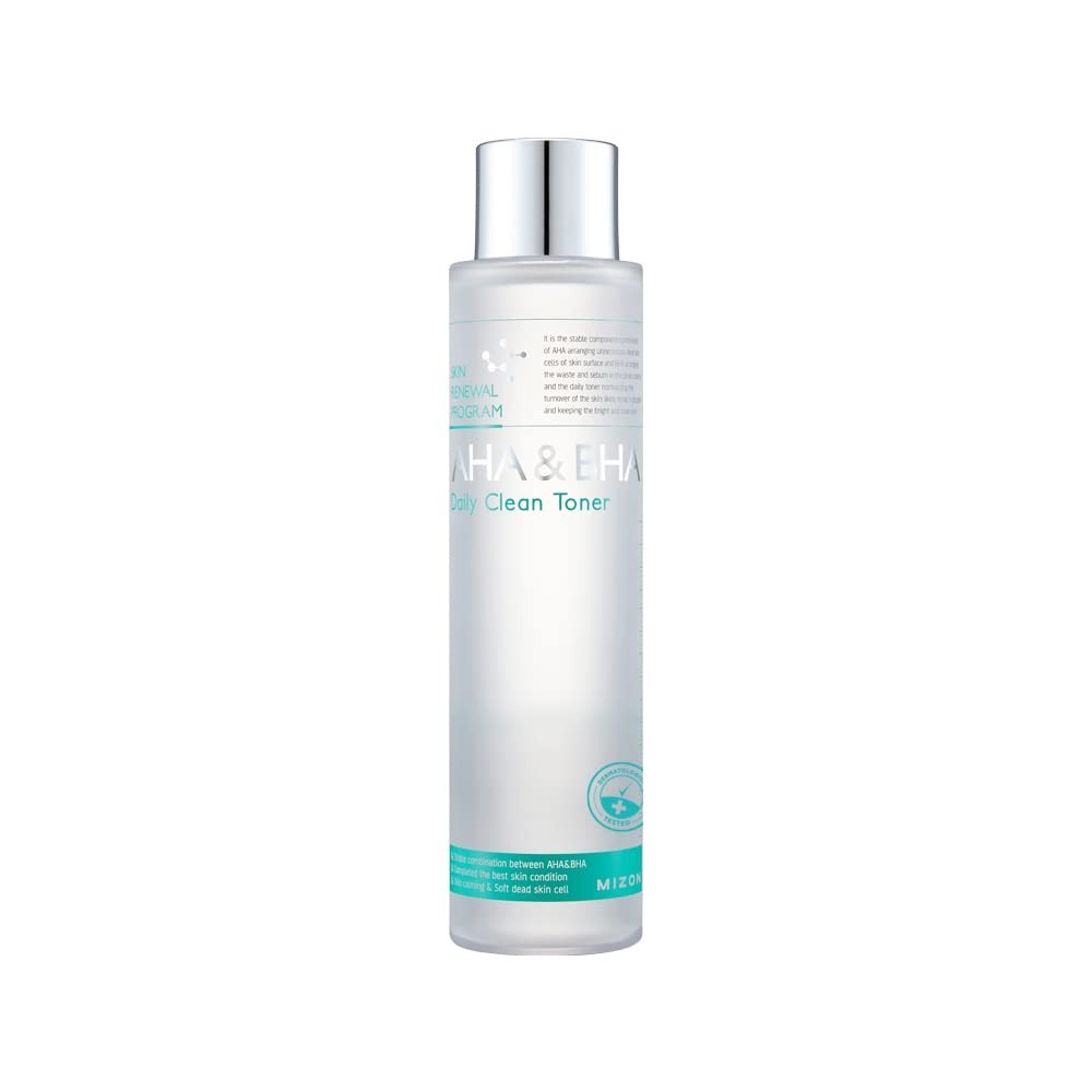 Natural AHA & BHA Exfoliating Toner – Refresh Skin & Boost Vitality, 5.07 Fl Oz