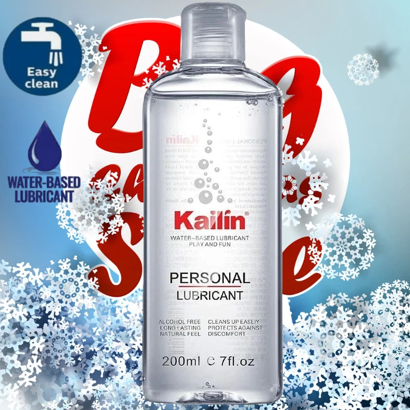 Lube Personal Sex Lubricant Water-Based Long Lasting Women/Men Adult Easy Clean