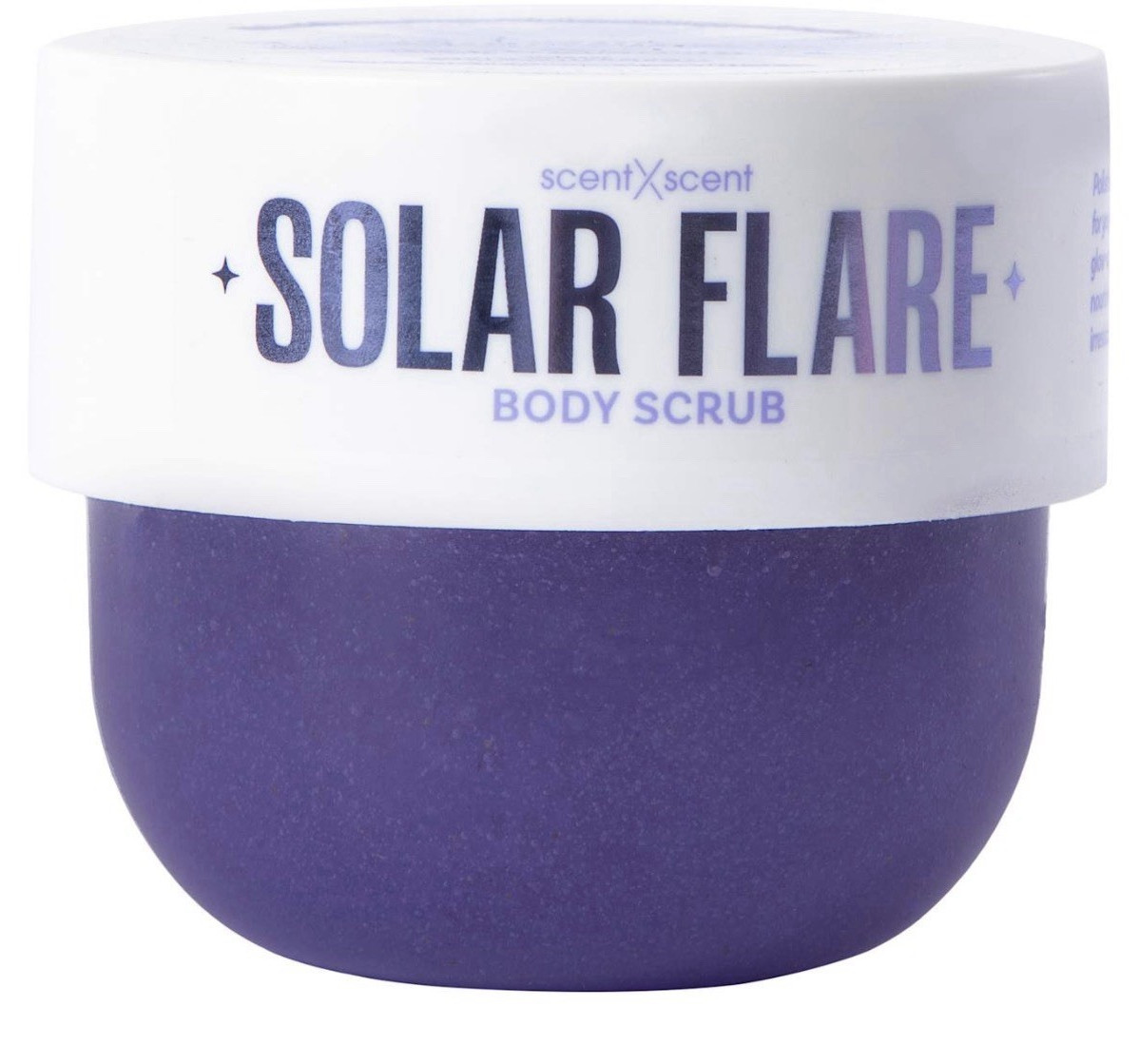 scentXscnt Solar Flare Exfoliating Body Scrub for Body