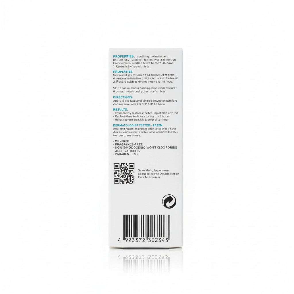 LA-ROCHE POSAY Toleriane Double Face Moisturizer Ceramide & Niacinamide 3.38oz