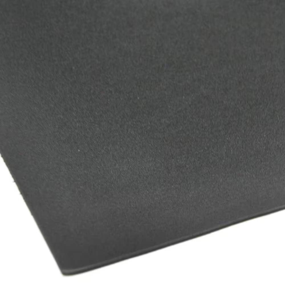 Closed Cell Sponge Rubber Neoprene 1/8 In. X 39 In. X 78 In. Black Foam Rubber S